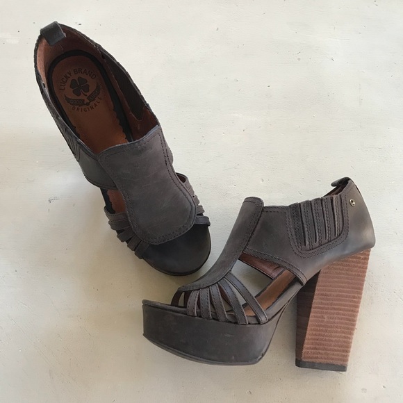 Lucky Brand Shoes - Lucky Brand Brown Heel